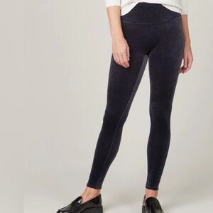 SPANX Velvet Leggings Classic Navy